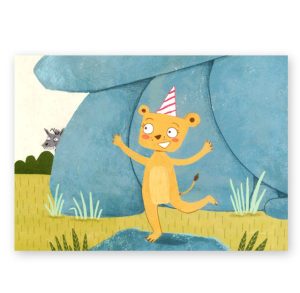 Pagina interior del cuento La FIESTA de CUMPLEAÑOS